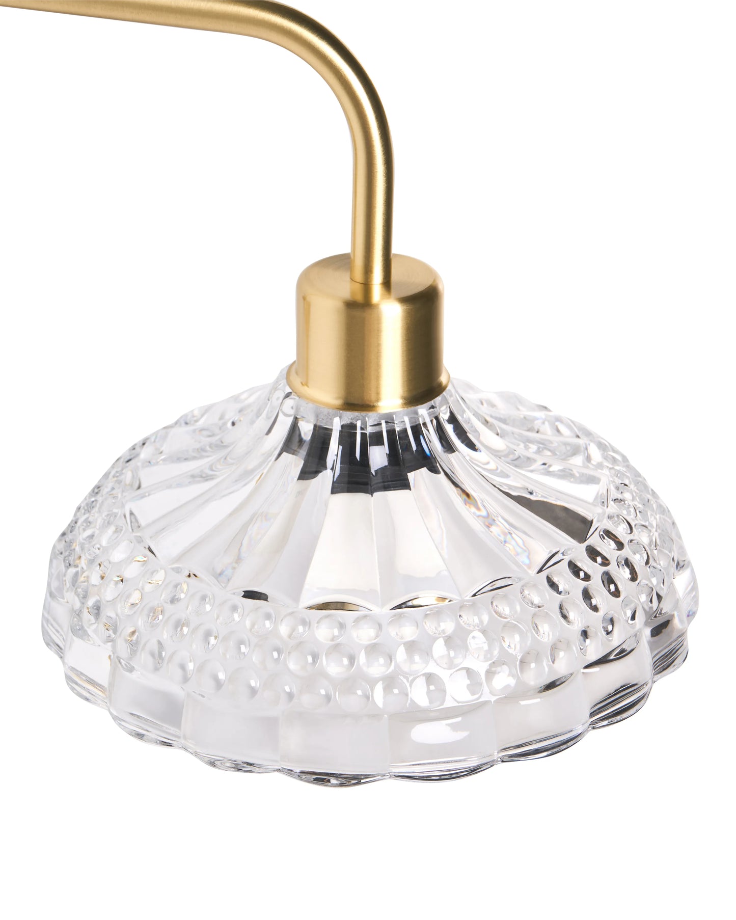  Set Of 2 Wall Lamps MOLINO Metal Gold