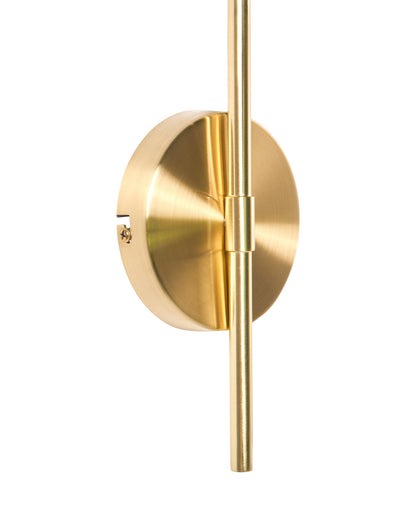  Set Of 2 Wall Lamps SUMPUL Metal Gold