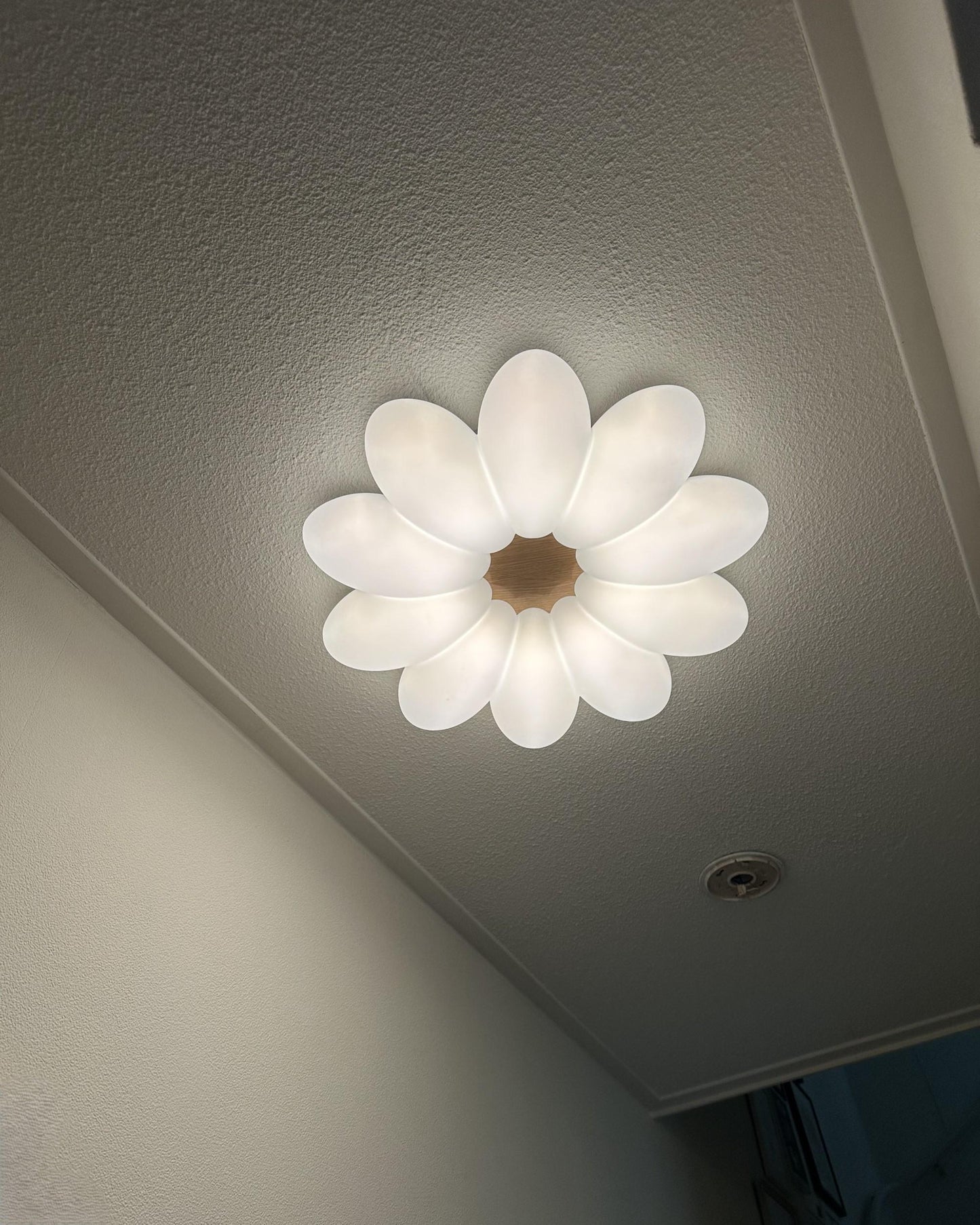  LED Ceiling Lamp Flower TINAU White