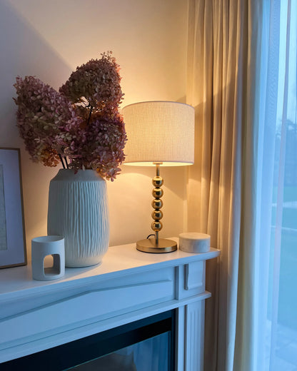  Table Lamp LOKY Metal Brass
