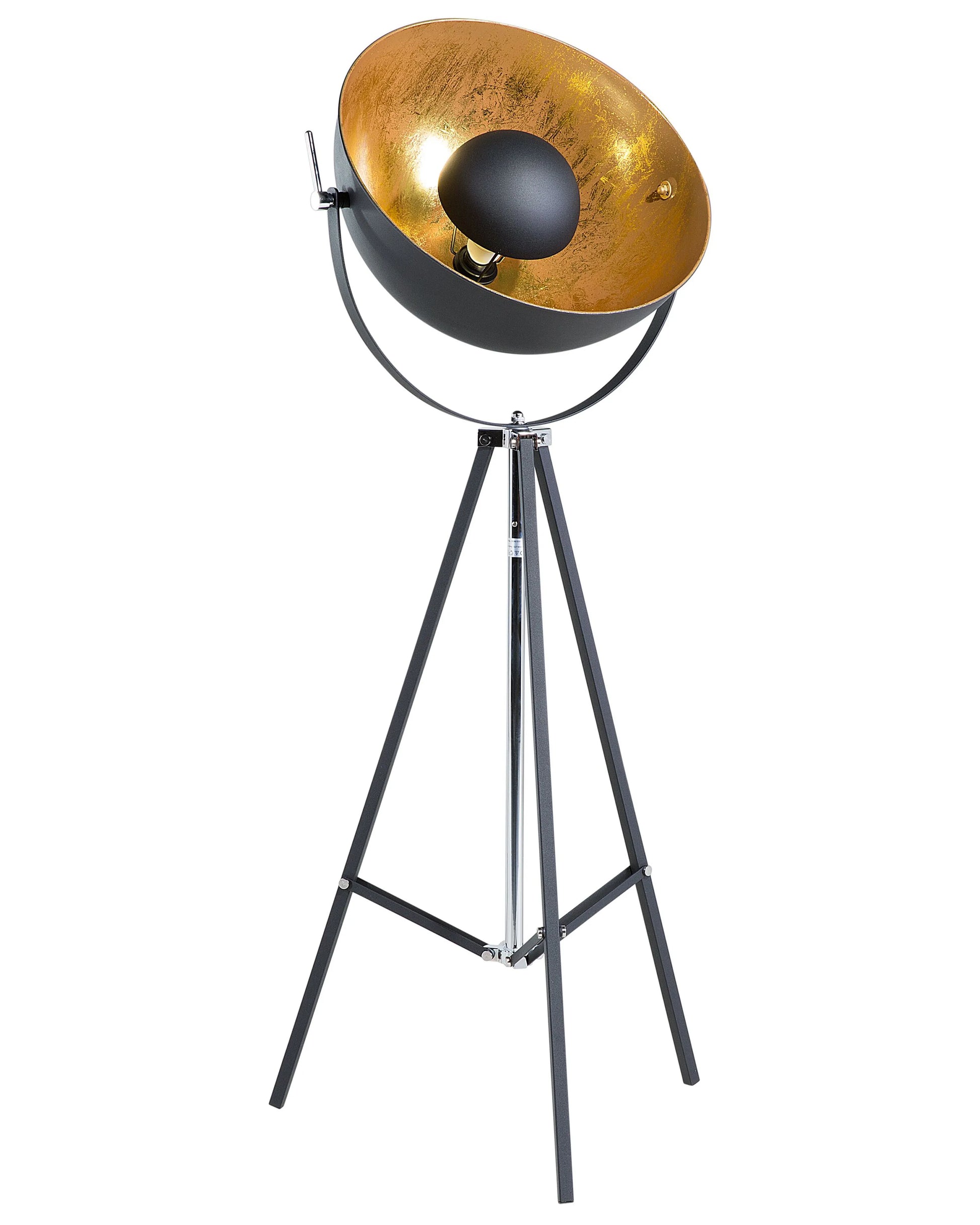  Floor Lamp THAMES Metal Gold