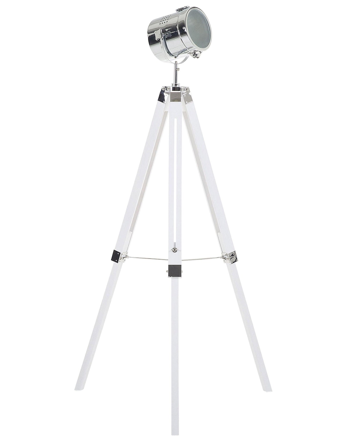  Floor Lamp ALZETTE Pine Wood White