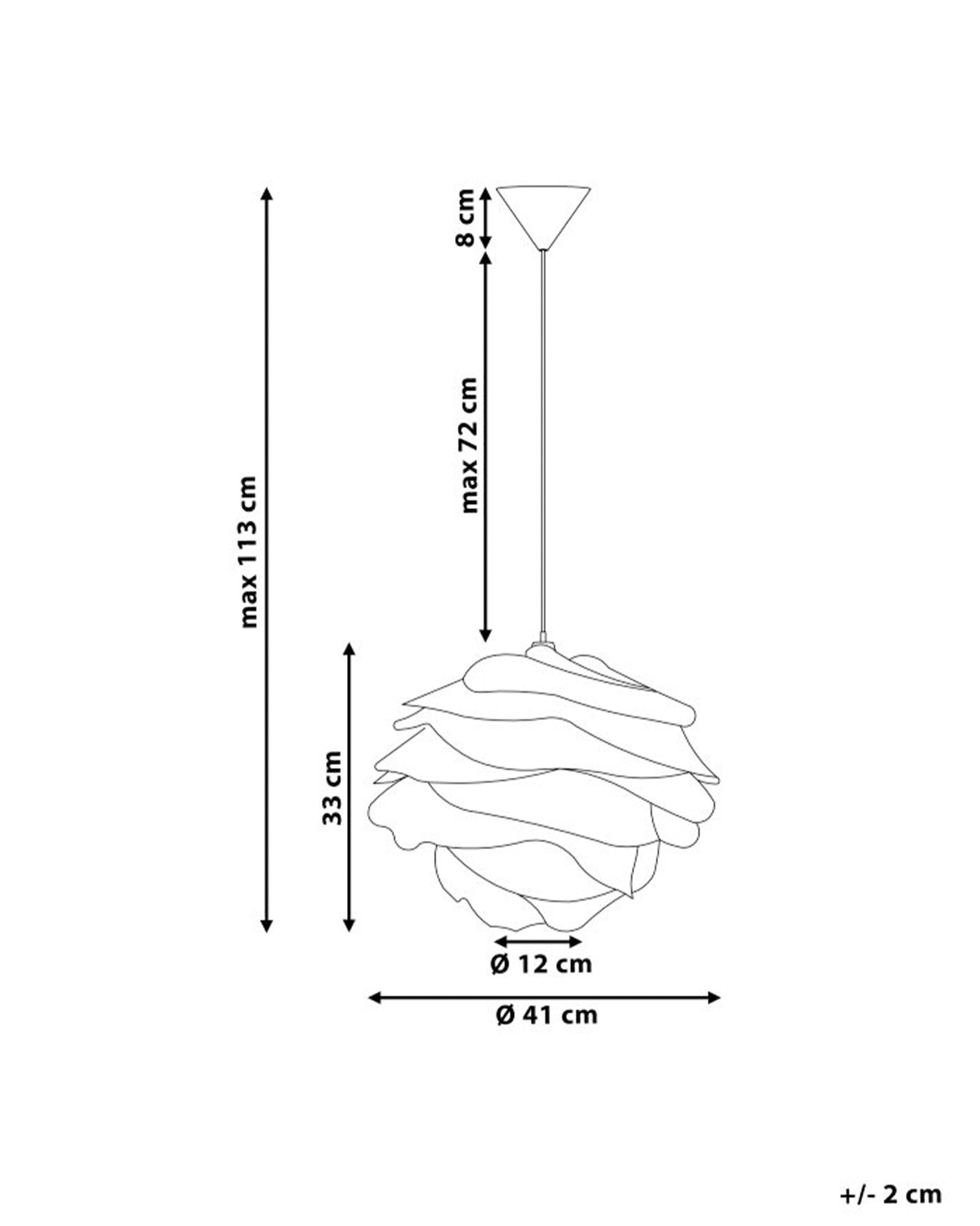  Pendant Lamp NILE White