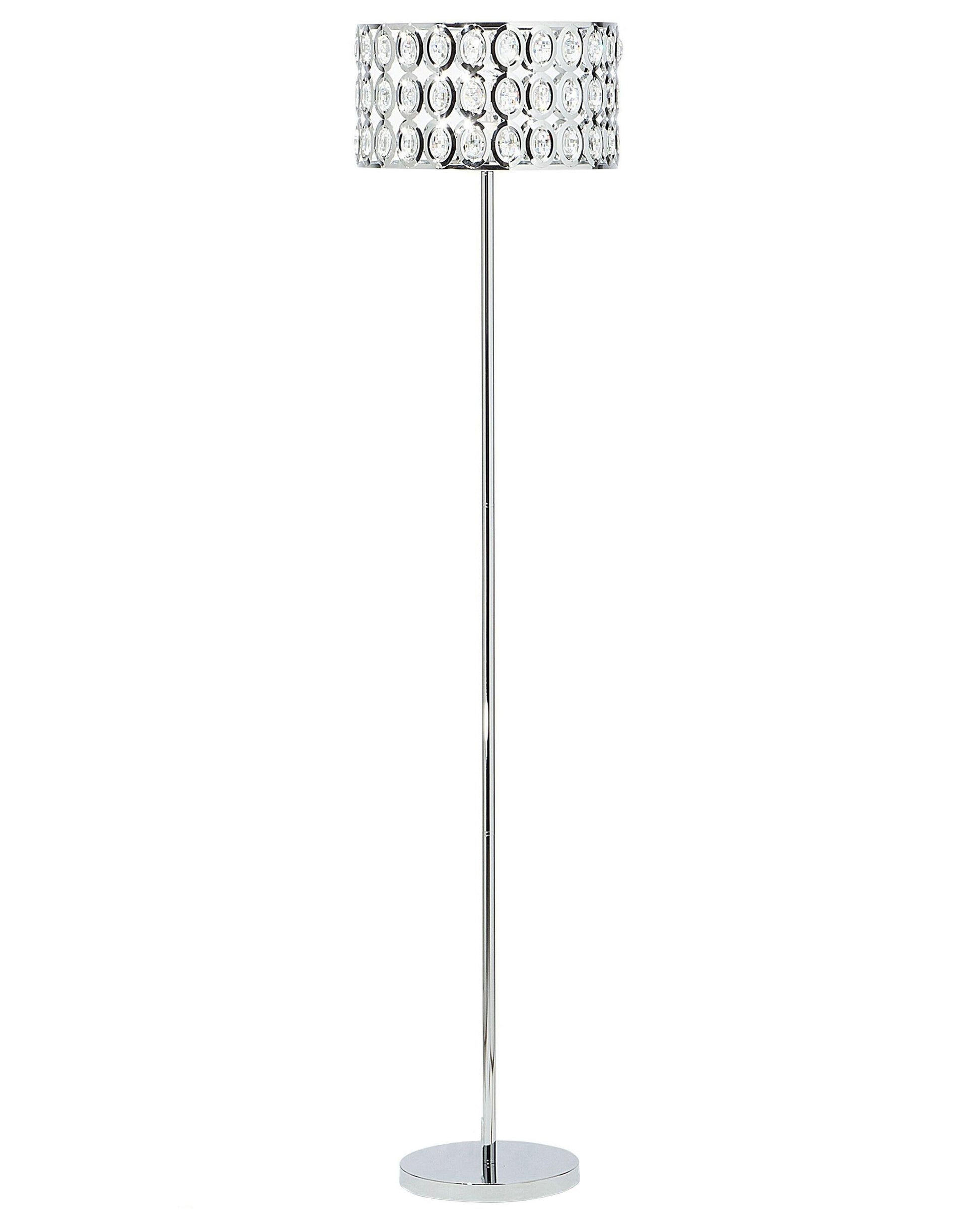  Floor Lamp TENNA Crystal Silver