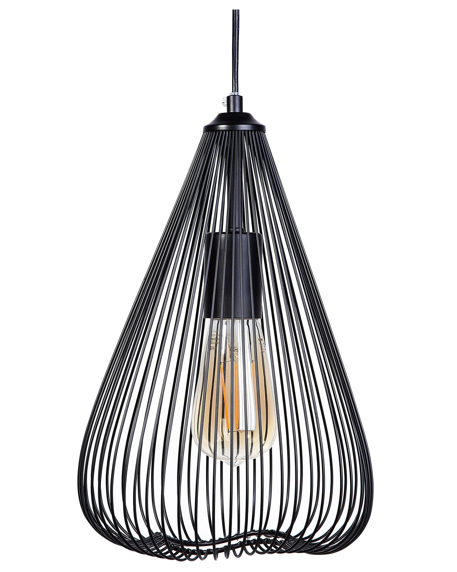  Pendant Lamp CONCA Metal Black