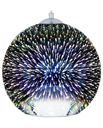  Pendant Lamp SESSERA Glass Silver