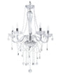  Chandelier LOCONE Crystal Silver