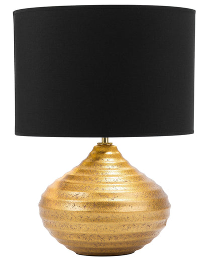  Table Lamp KUBAN Ceramic Gold