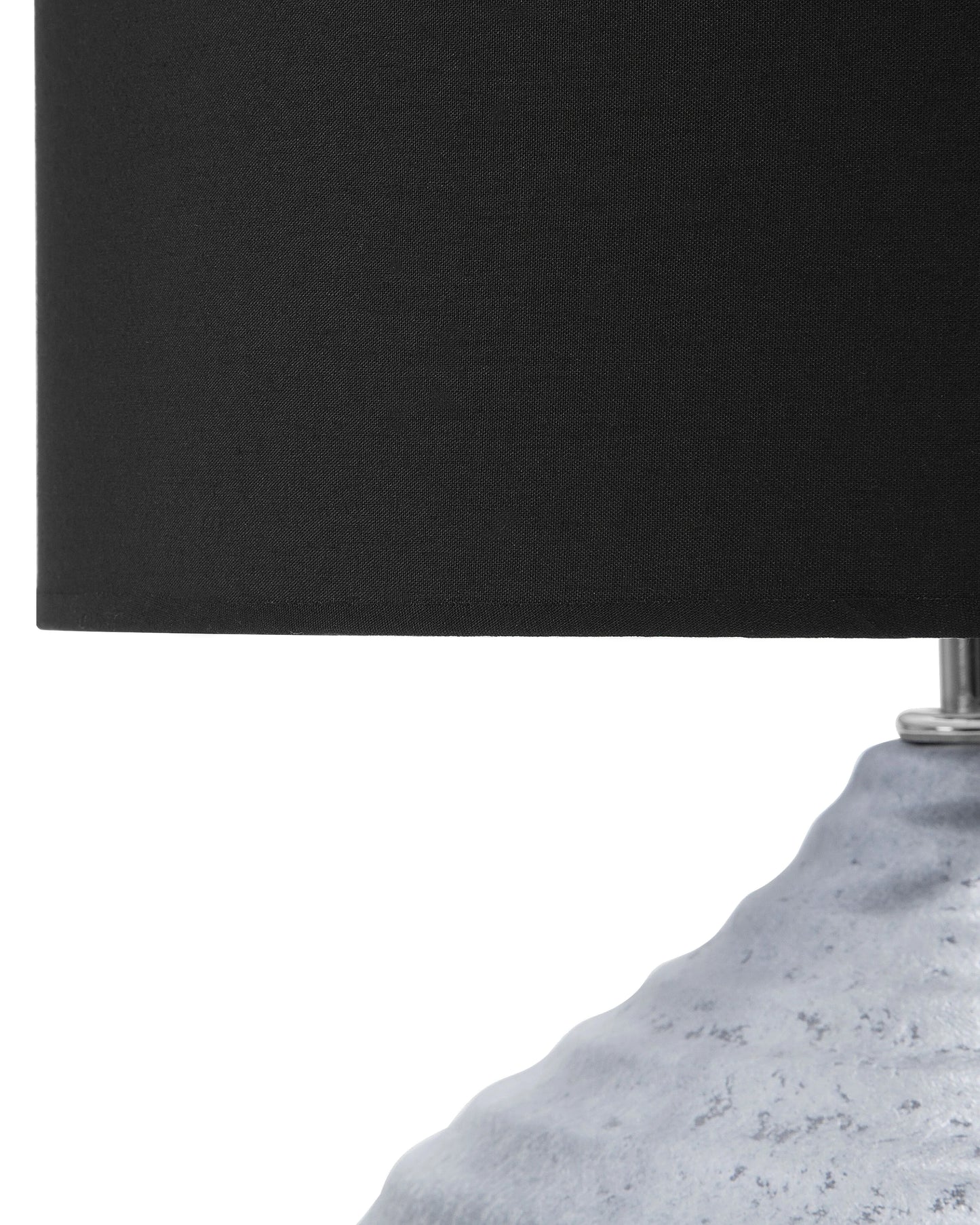 Table Lamp KUBAN Ceramic Silver