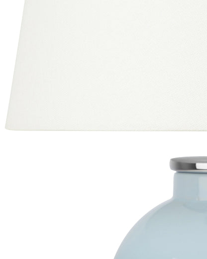  Table Lamp BRENTA Ceramic Light Blue