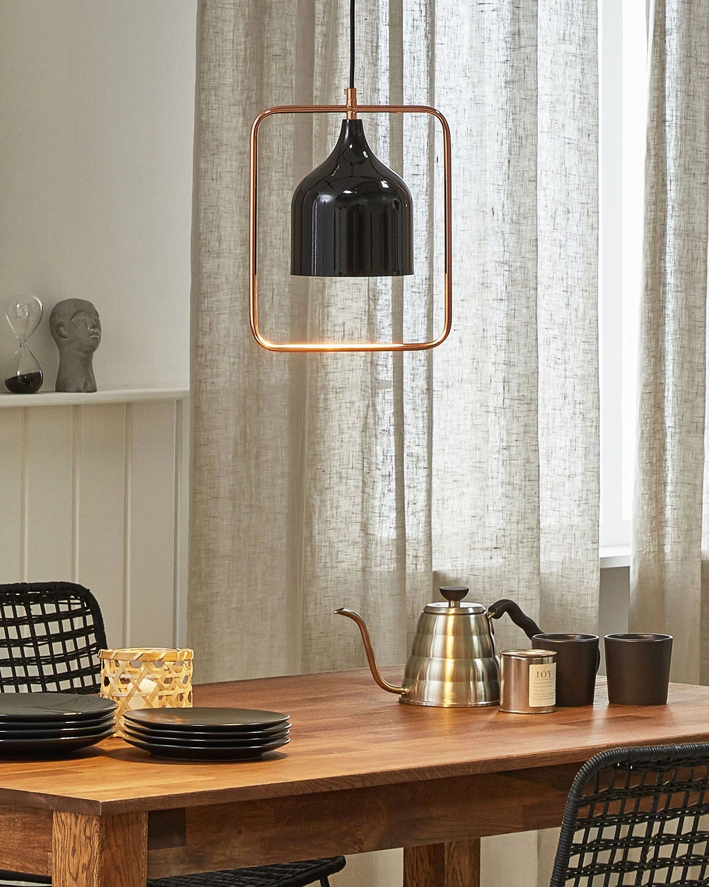  Pendant Lamp MAVONE Metal Black