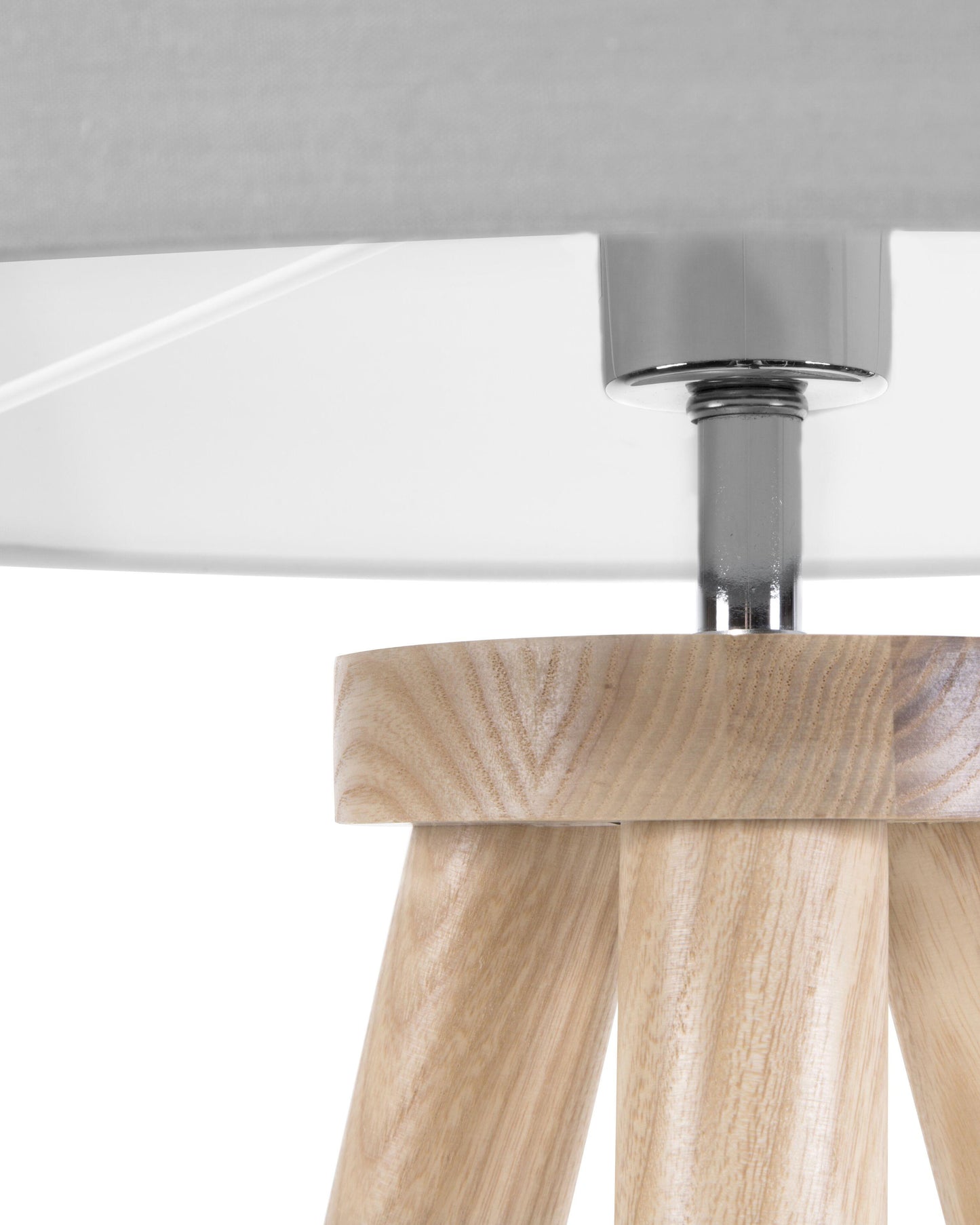  Floor Lamp NITRA Oak Wood Grey