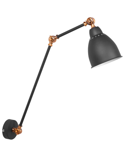  Wall Lamp MISSISSIPPI Adjustable Metal Graphite Grey