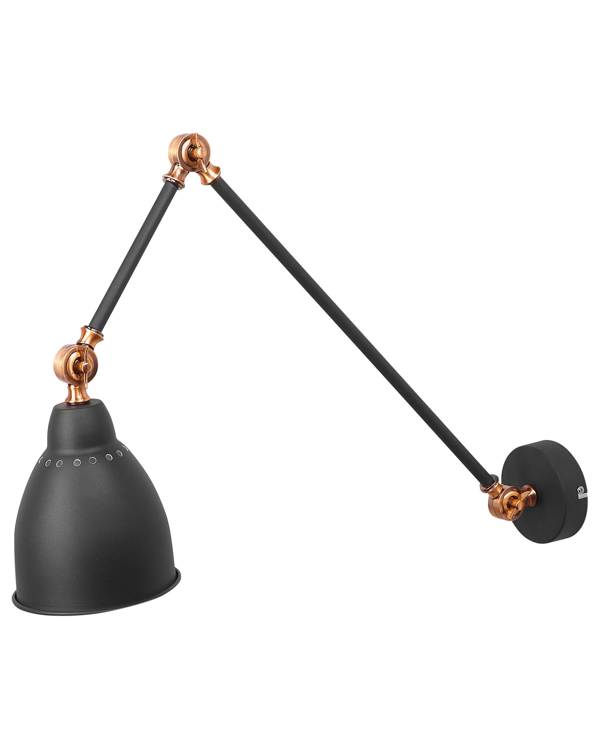  Wall Lamp MISSISSIPPI Adjustable Metal Graphite Grey