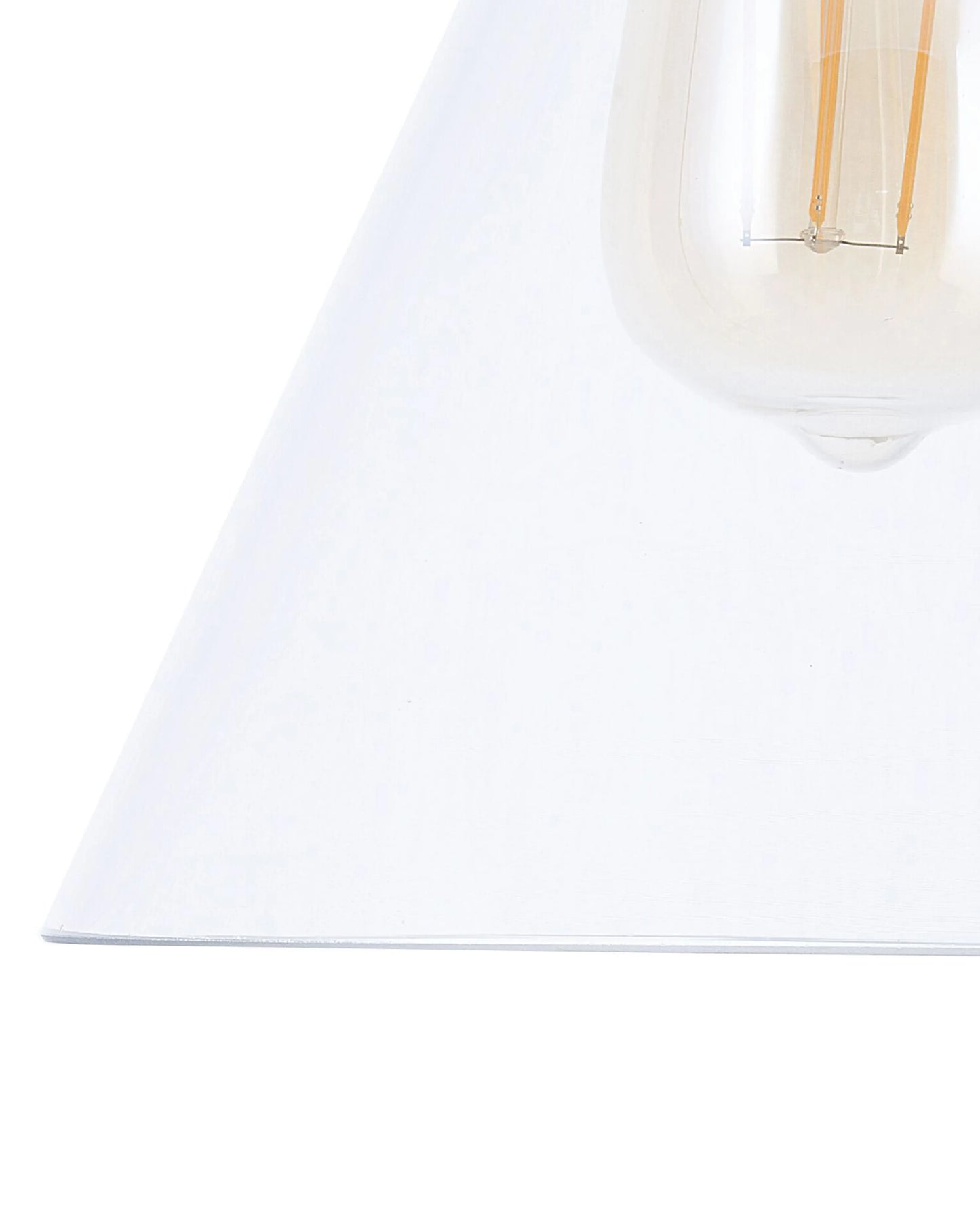  Pendant Lamp BERGANTES Glass Transparent