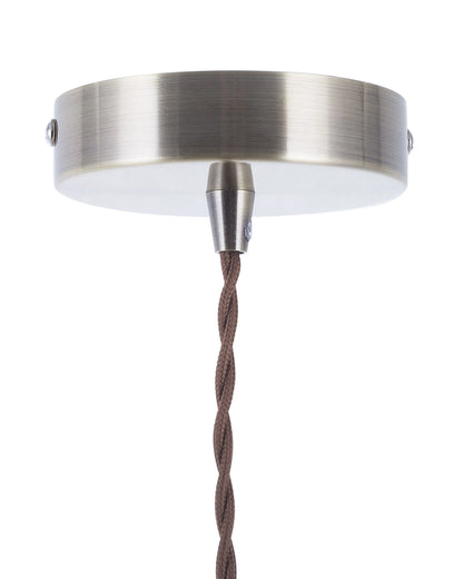  Pendant Lamp BERGANTES Glass Transparent