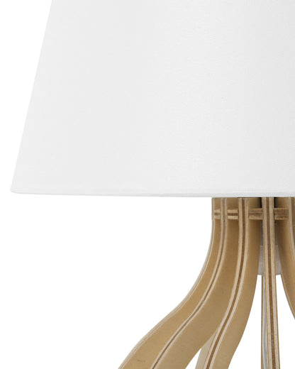  Table Lamp AGUEDA Brown/ White