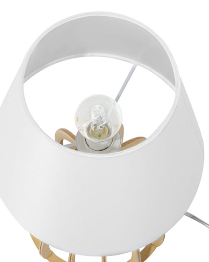  Table Lamp AGUEDA Brown/ White