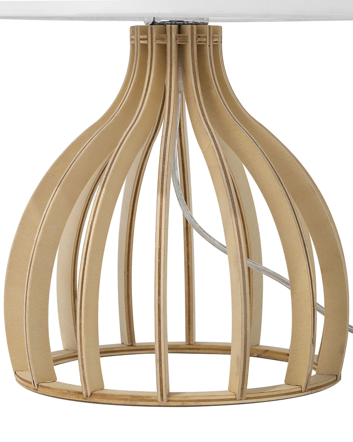  Table Lamp AGUEDA Brown/ White