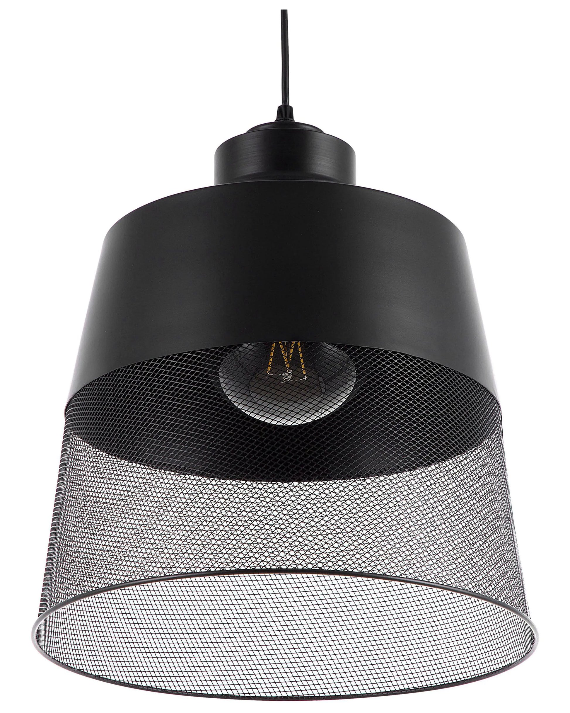  Pendant Lamp MUGA Metal Black