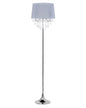  Floor Lamp EVANS Metal Light Grey
