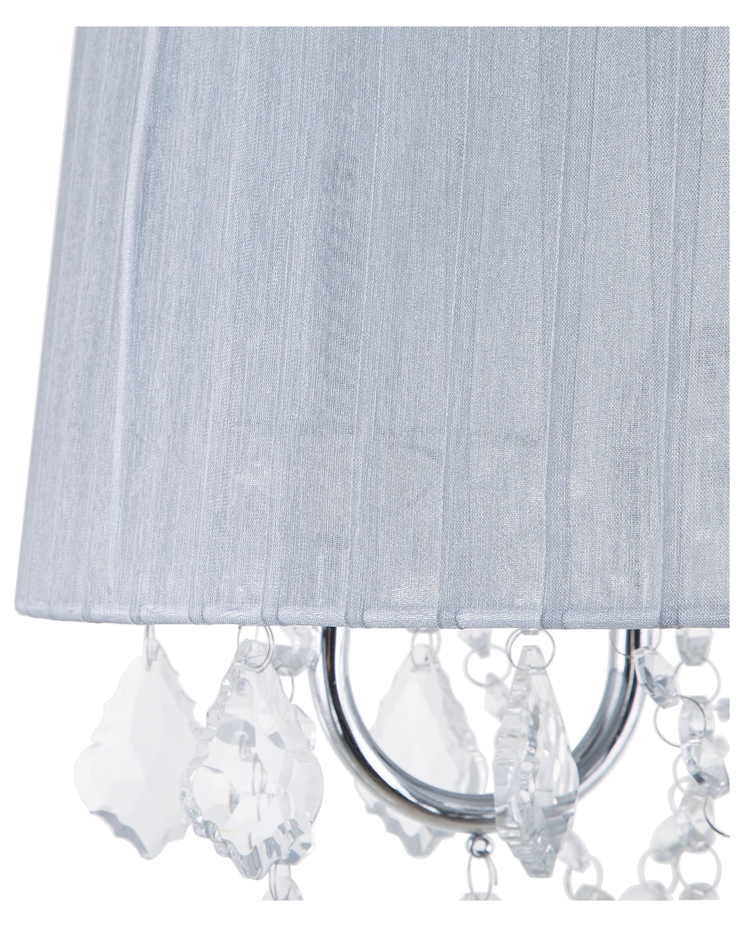  Floor Lamp EVANS Metal Light Grey