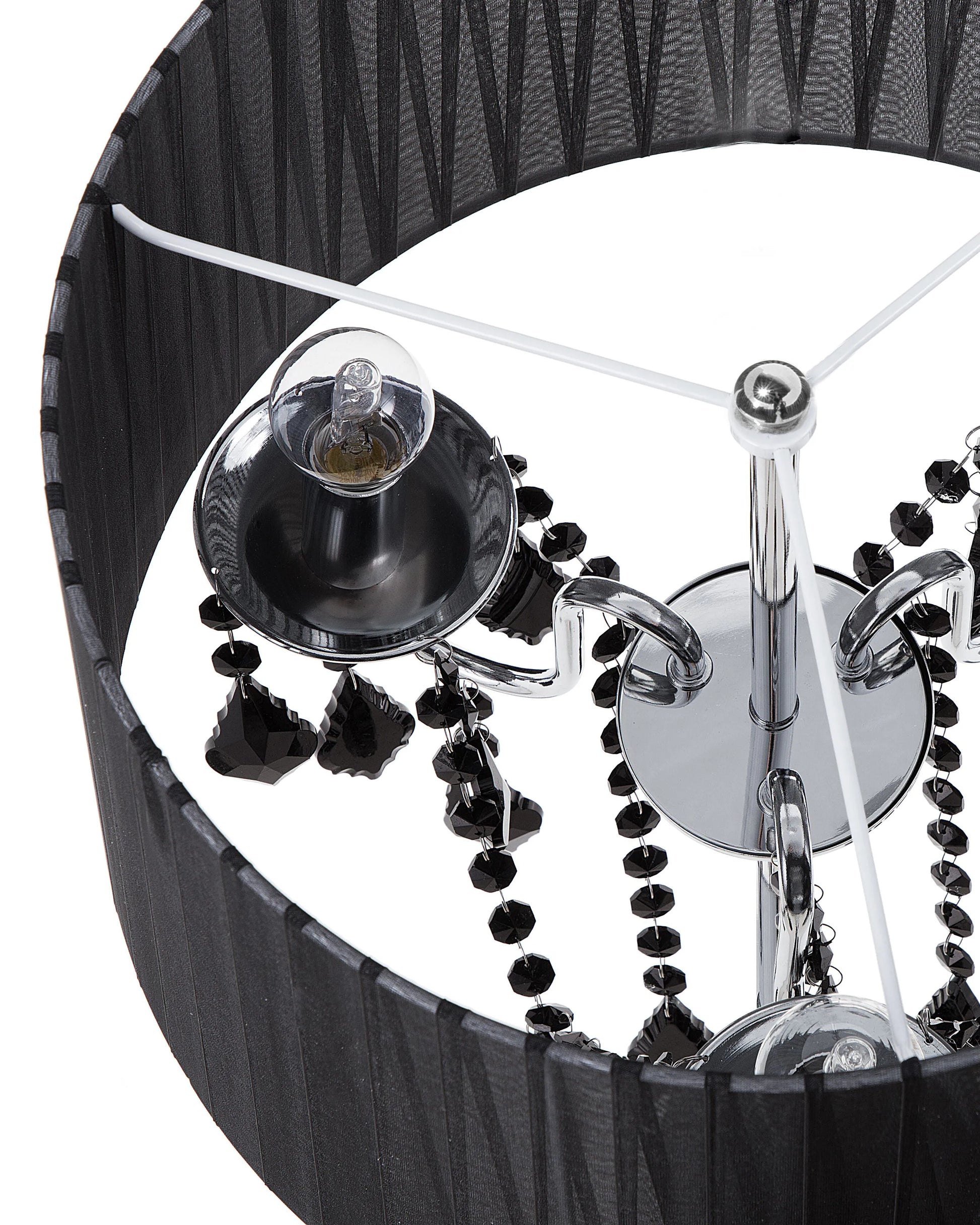  Floor Lamp EVANS Metal Black