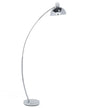  Floor Lamp DINTEL Metal Silver