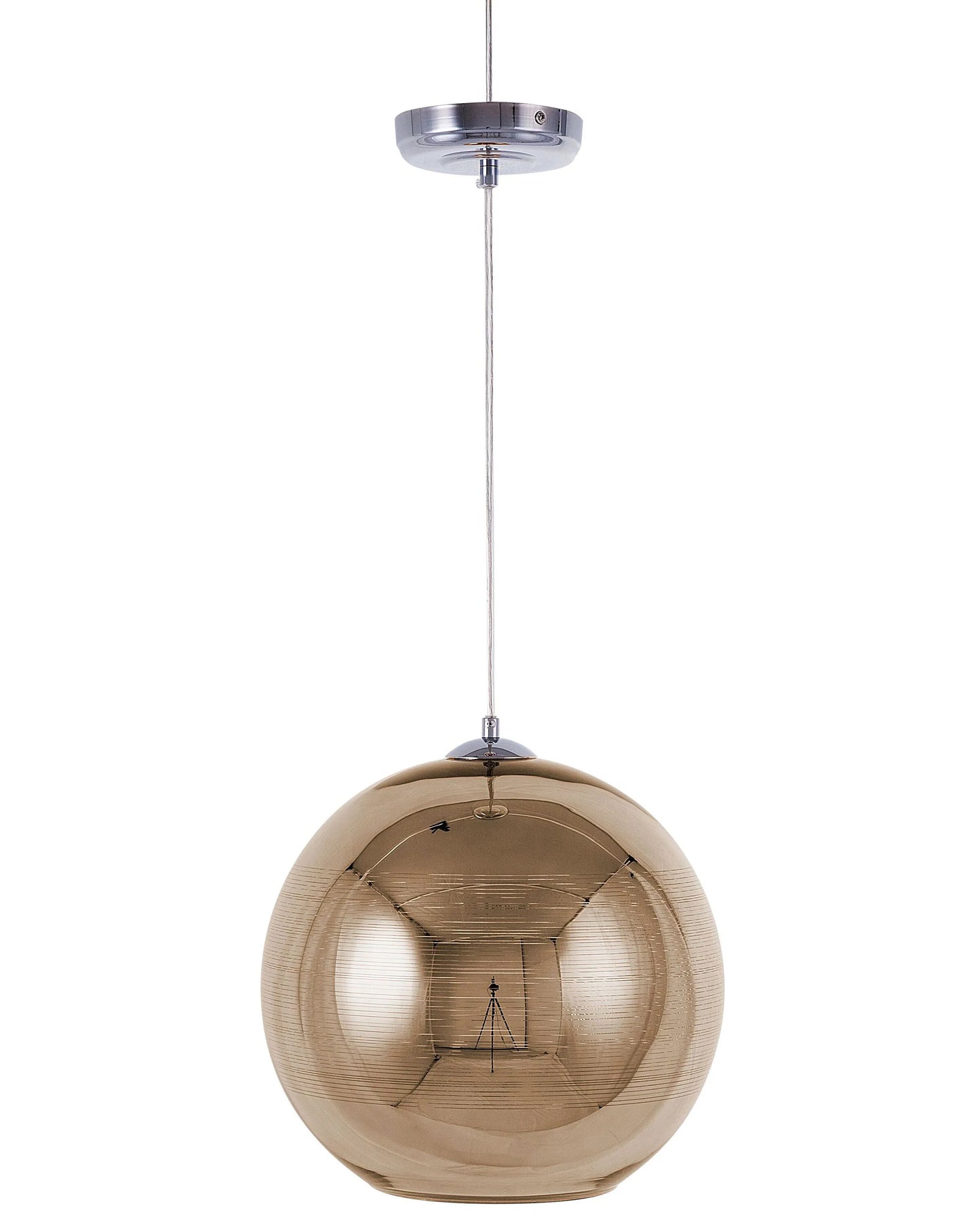  Pendant Lamp ASARO Glass Gold
