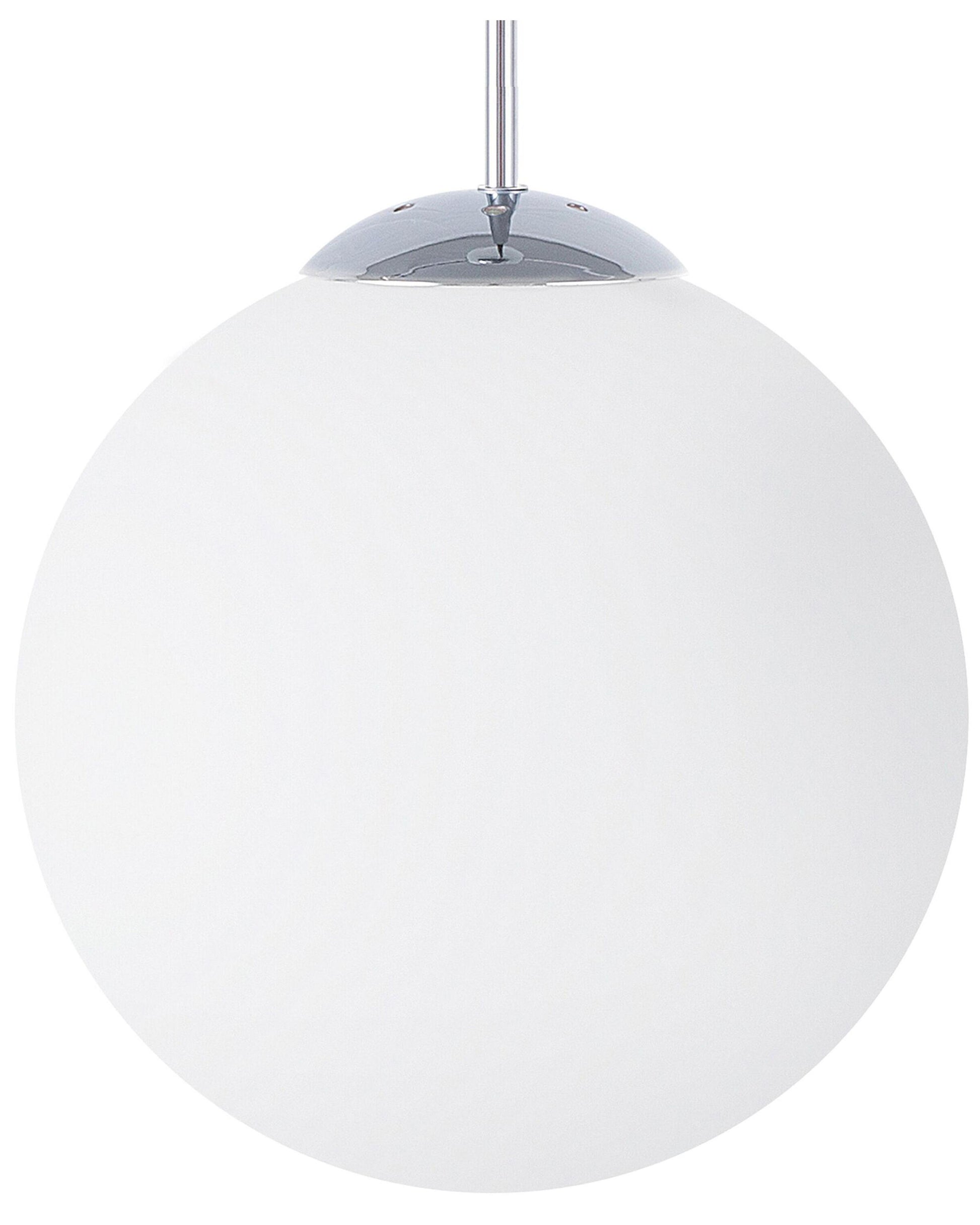  Pendant Lamp BARROW Glass White