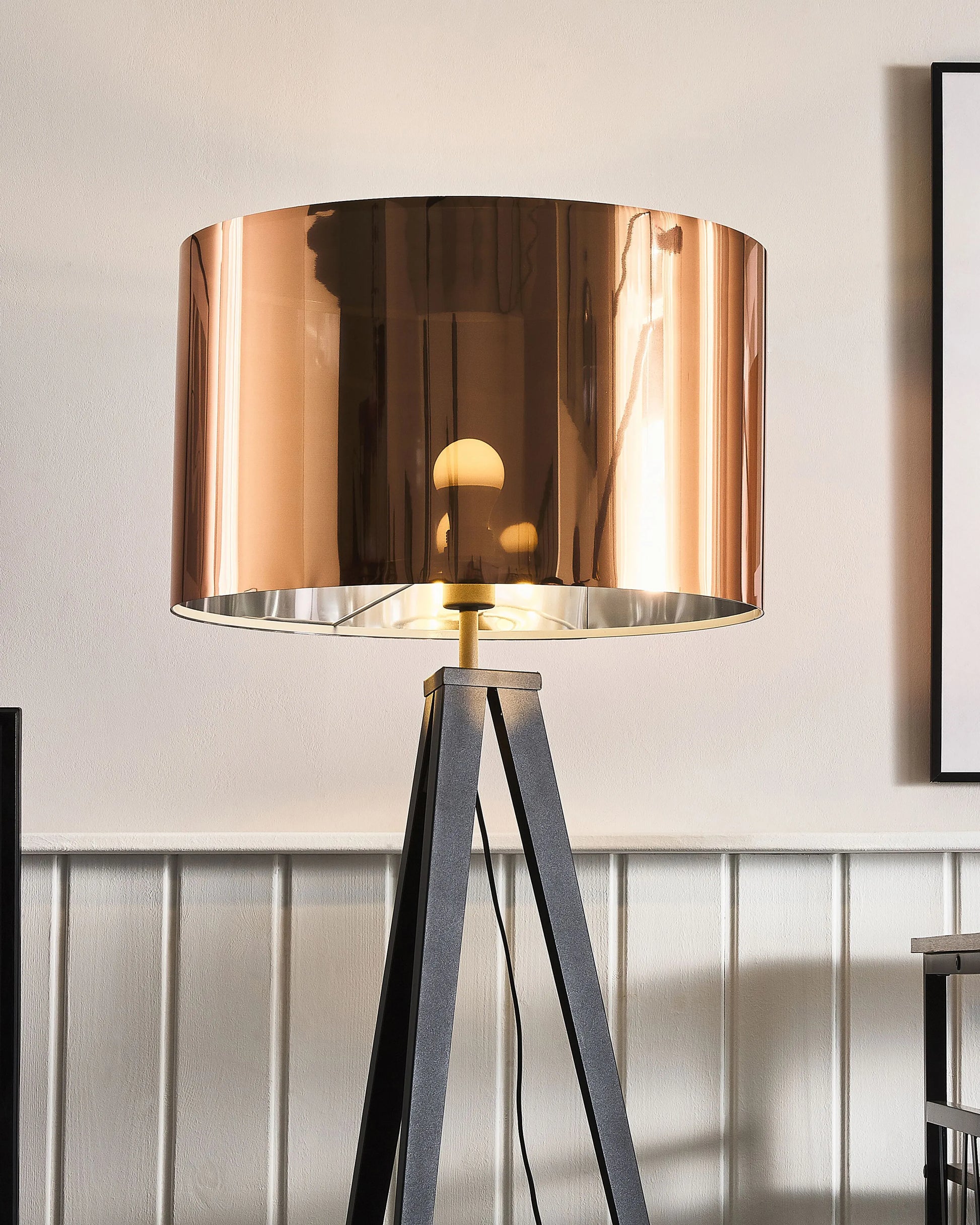  Floor Lamp STILETTO Metal Copper