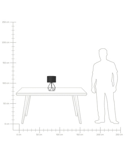  Table Lamp MARONI Metal Black