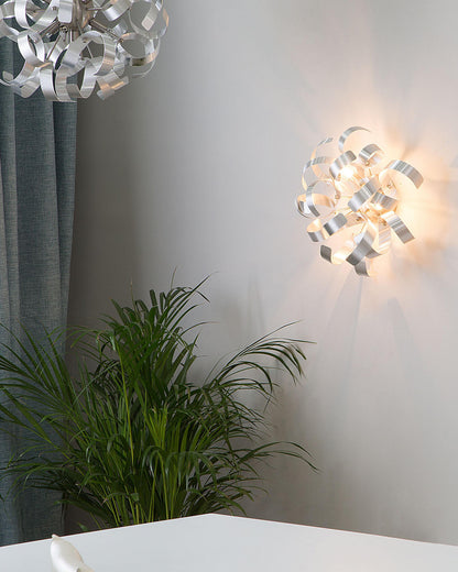  Wall Lamp ICANA Metal Silver