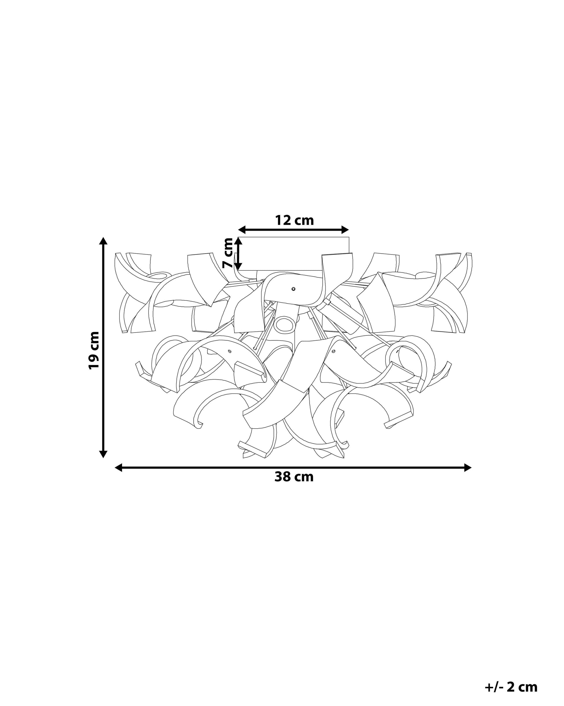  Wall Lamp ICANA Metal Silver