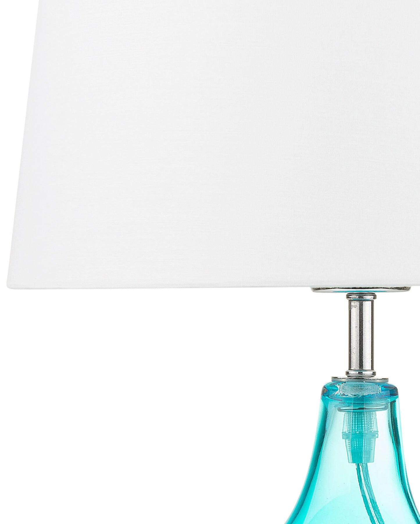  Table Lamp ERZEN Glass Blue