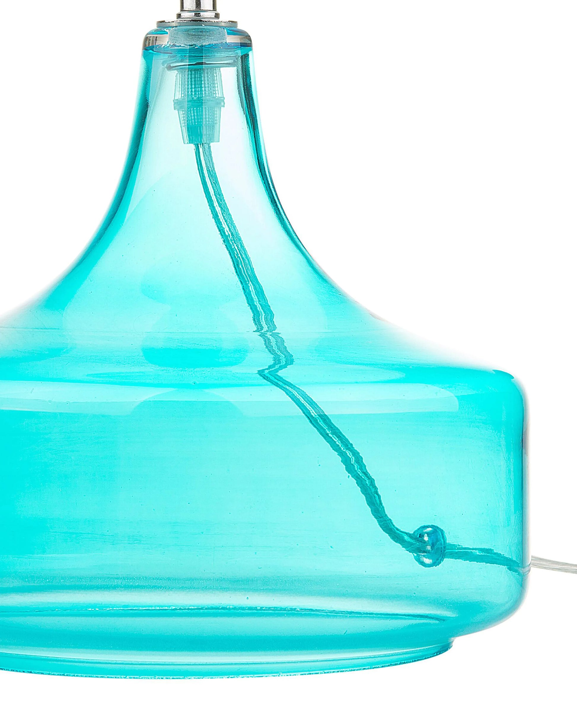  Table Lamp ERZEN Glass Blue