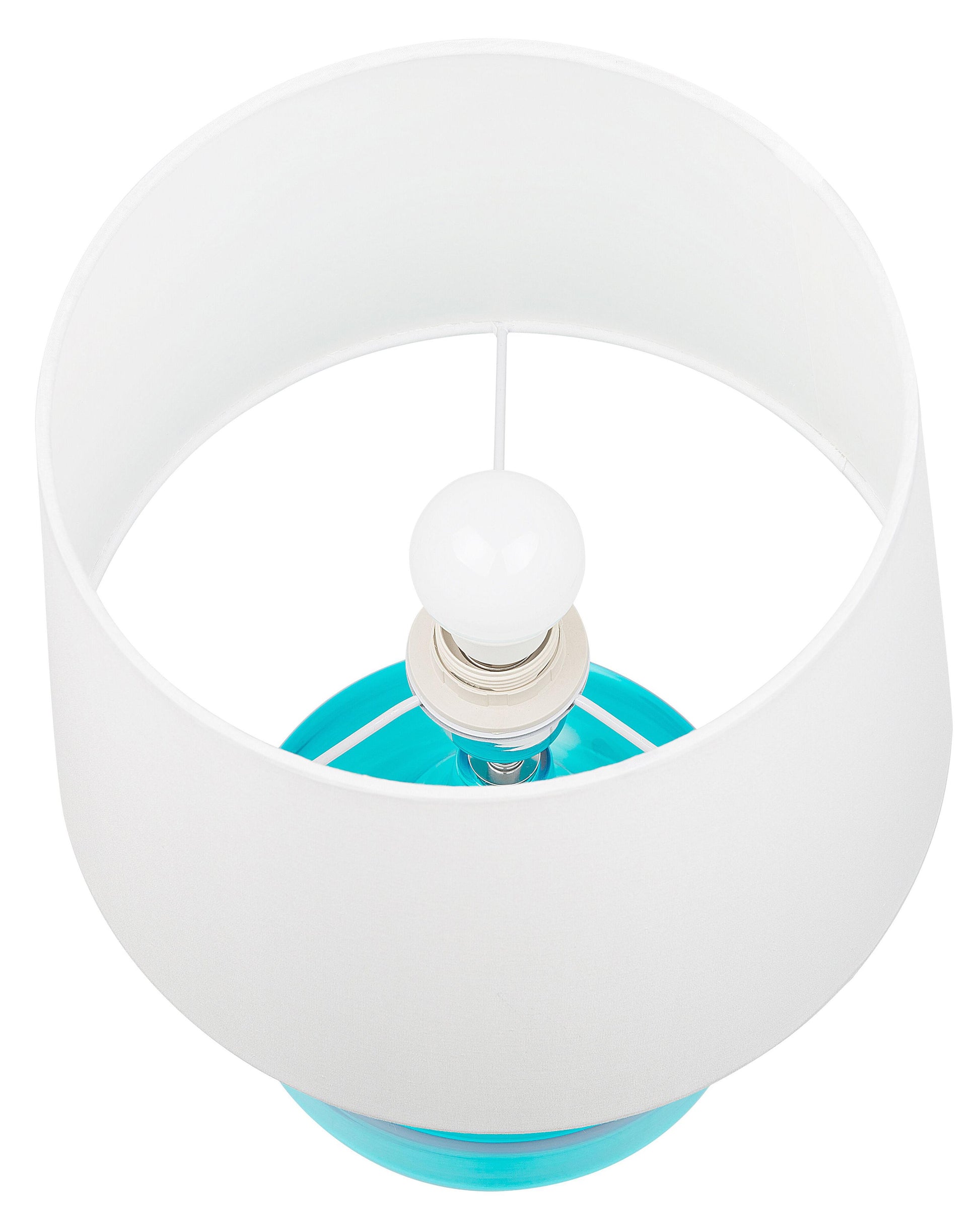  Table Lamp ERZEN Glass Blue