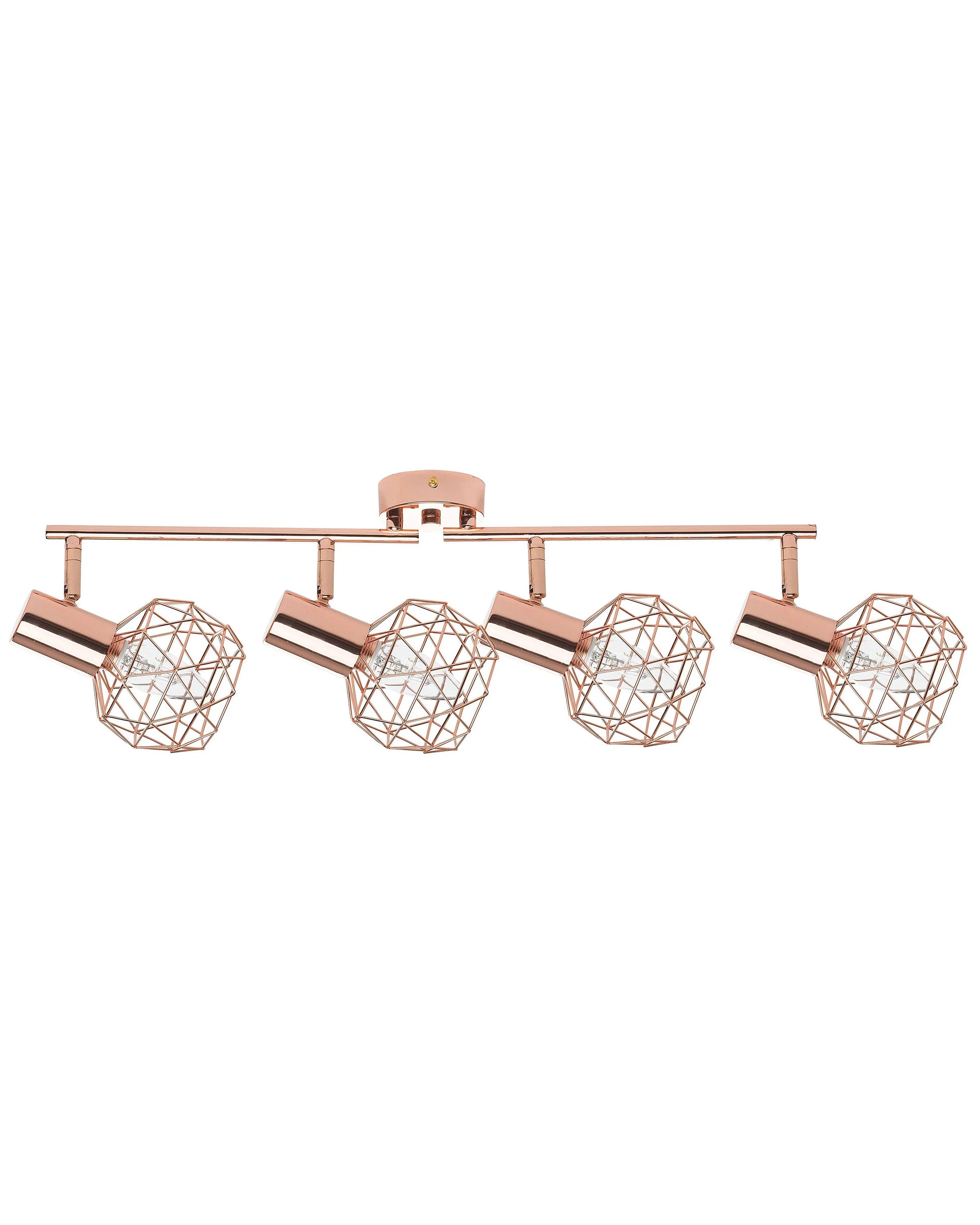  4 Light Spotlight CHENAB Adjustable Metal Copper