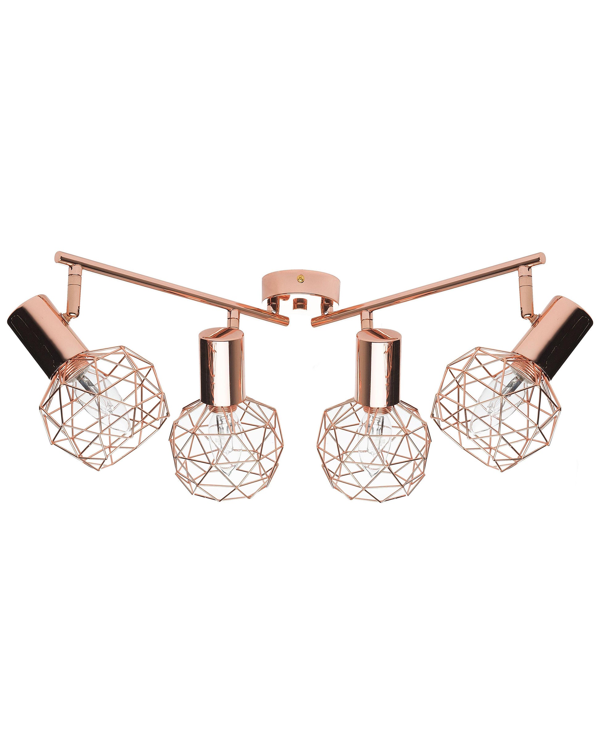  4 Light Spotlight CHENAB Adjustable Metal Copper