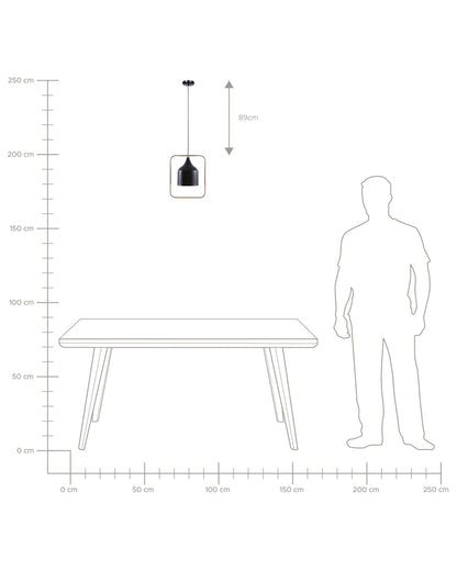  Pendant Lamp MAVONE Metal Black
