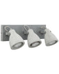  3 Light Spotlight MISTAGO Adjustable Concrete Grey