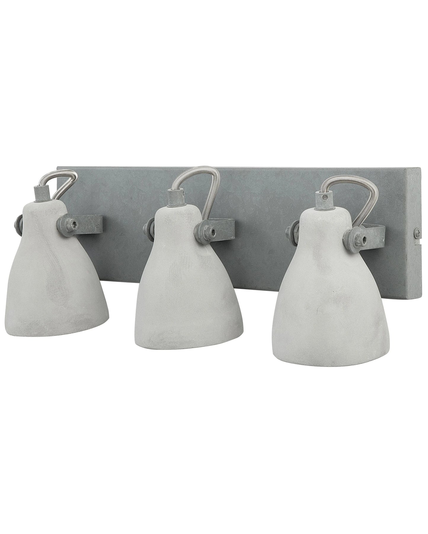  3 Light Spotlight MISTAGO Adjustable Concrete Grey
