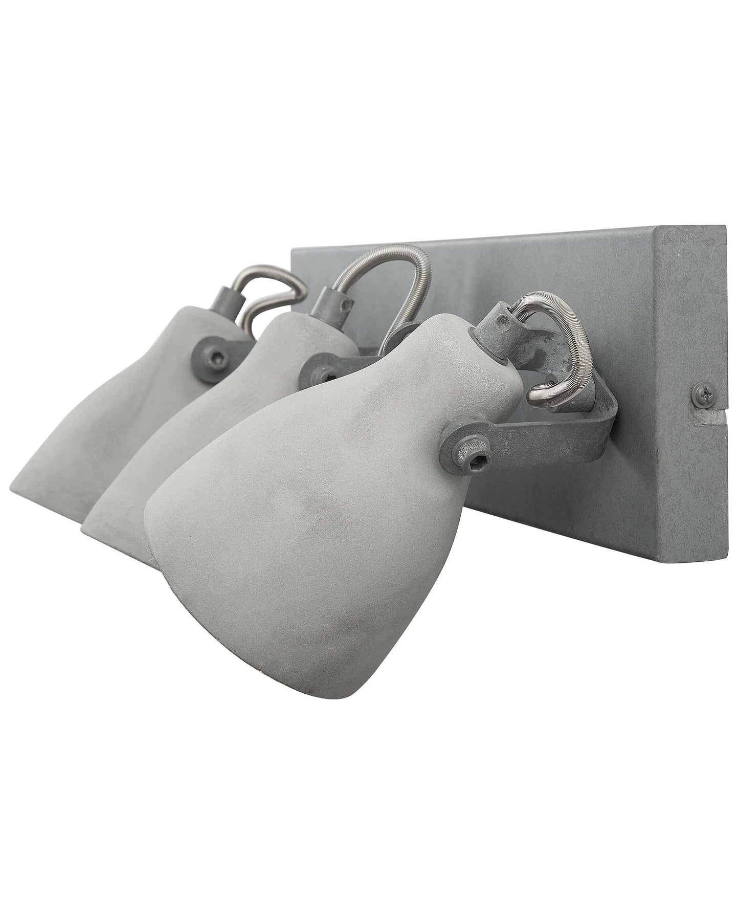  3 Light Spotlight MISTAGO Adjustable Concrete Grey