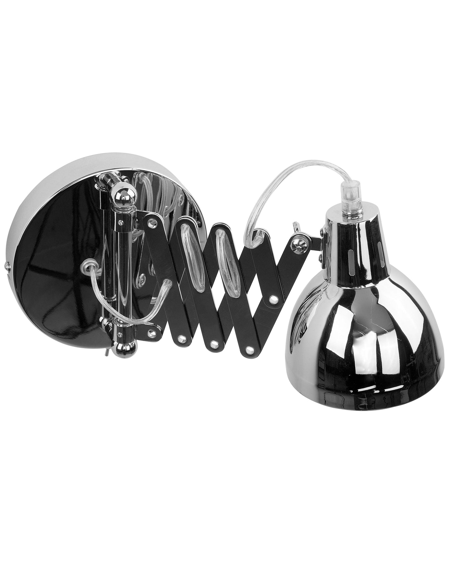  Wall Lamp HARRINGTON Adjustable Metal Silver