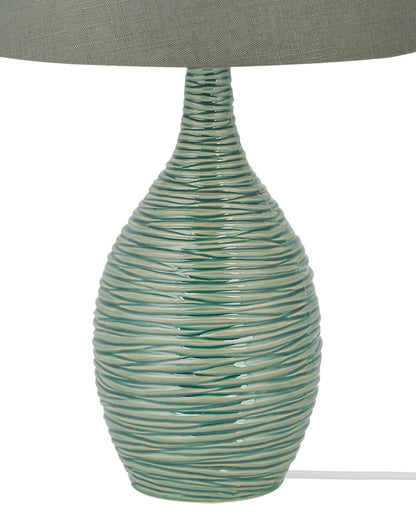  Table Lamp ATSAS Ceramic Dark Green