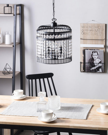  Pendant Lamp CELON Metal Black
