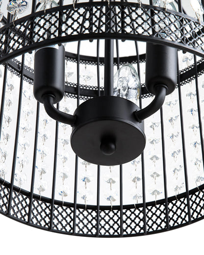 Pendant Lamp CELON Metal Black