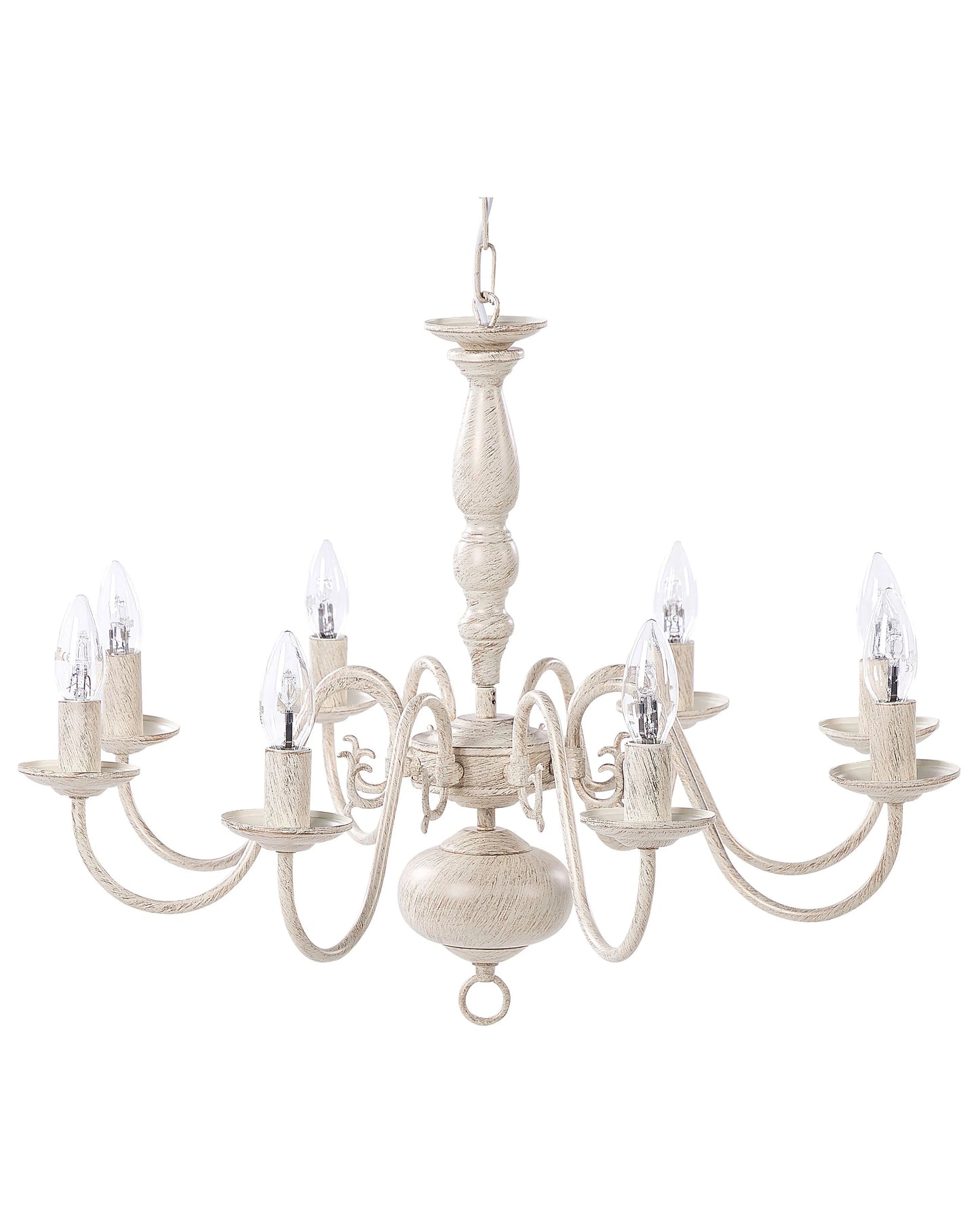  Chandelier BRITHON Metal White