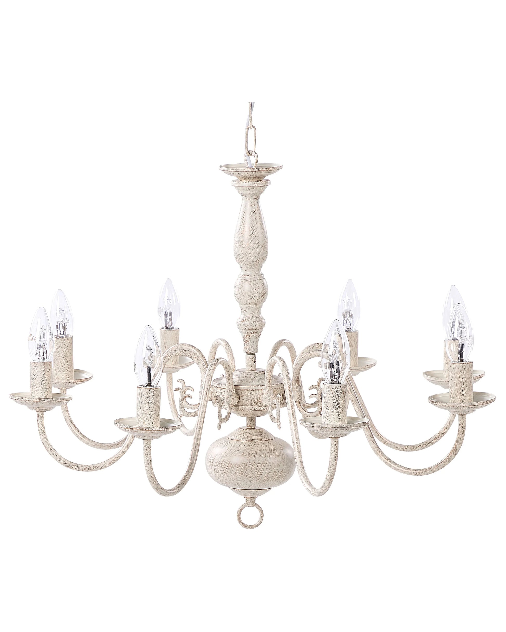  Chandelier BRITHON Metal White