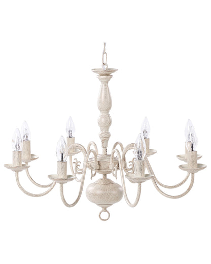  Chandelier BRITHON Metal White